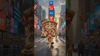 🍕 Pizza vs 🥪 Sandwich Battle! Who Wins the Ultimate American Food War? 😂 | 3D Animation #shorts