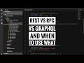 REST vs RPC vs GraphQL and when to use what