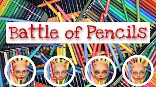 THE BEST PENCILS FOR DOLL ART / Testing Faber Castell, Derwent, Caran D'Ache, Stabilo, Arteza Profile