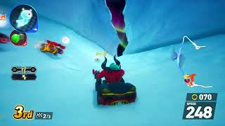 Sonic Racing CrossWorlds - Zavok gameplay in Chao Park
