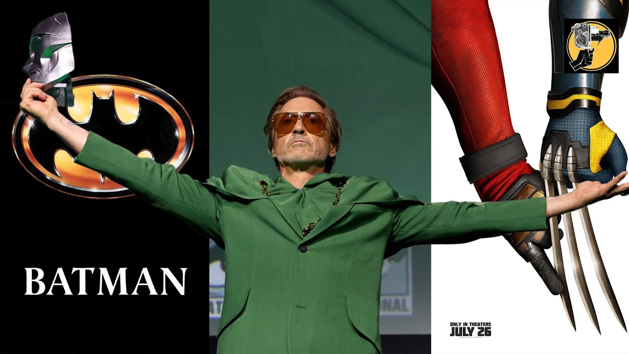 Okay, Marvel! (Deadpool & Wolverine, Comic-Con, Batman 1989) - Reel Ones Ep22 w/