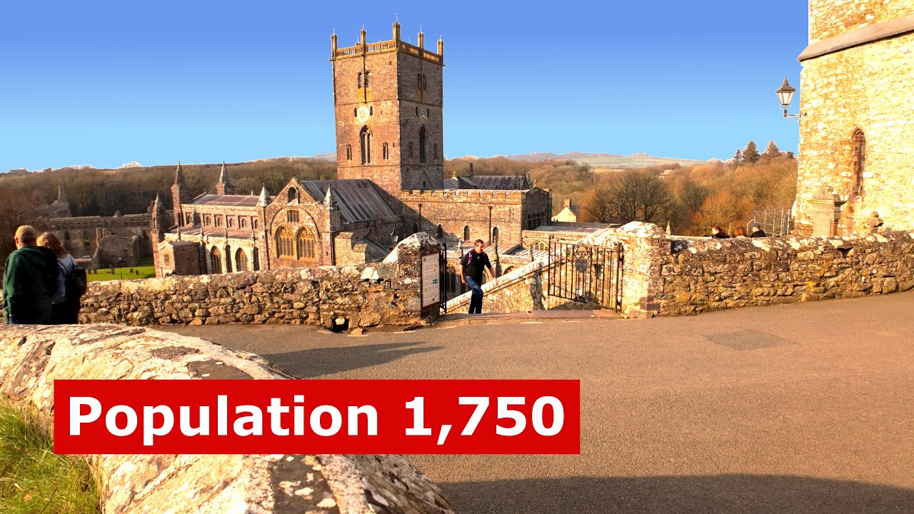 Самый маленький город Великобритании. Сент-Дейвидс, Пембрукшир.