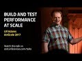 dotScale 2017 - Ulf Adams - Build and Test Performance at Scale