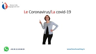 Le vocabulaire de la Covid 19 en français