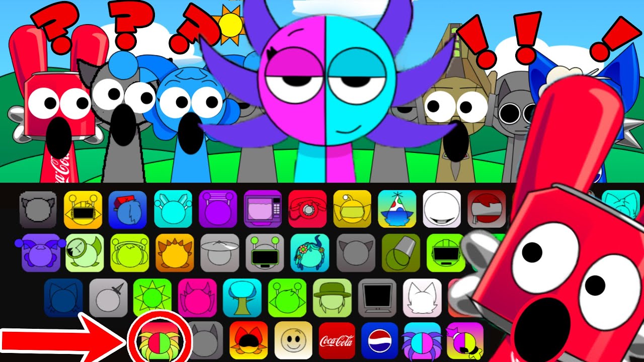 New Incredibox Sprunki Pyramixed Secret OC Update Lots of new OC characters