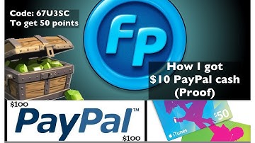 Feature points - How I got $10 PayPal cash. Use my referral code:67U3SC  to get 50 points