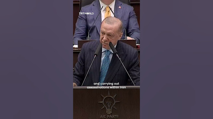 Türkiye's President Erdogan states Iran has "legitimate" right to defend itself against Israel