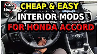 Best Honda Accord Mods Cheap And Simple Interior Mods For Honda Accord #honda