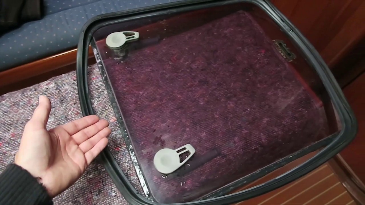 How to fix lewmar low profile hatch leak