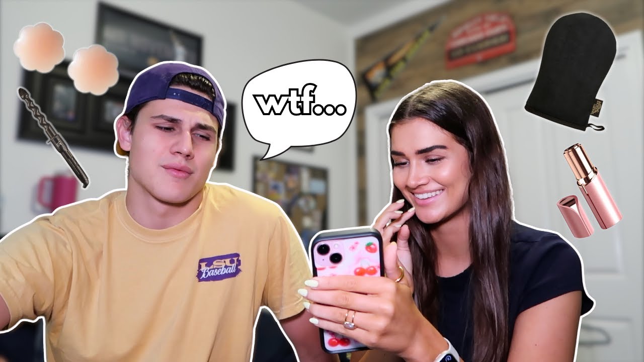 QUIZZING MY BOYFRIEND ON GIRL PRODUCTS