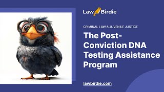 The Post-Conviction DNA Testing Assistance Program - Essay Example