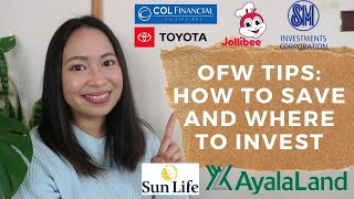 OFW Talk | HOW TO SAVE AND WHERE TO INVEST YOUR MONEY