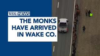 SKY5: 'Walk For Peace' Monks have arrived in Wake County, North Carolina