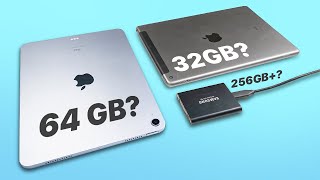 iPad Storage  How Much Do You REALLY Need? (32 vs 64 vs 128GB...)