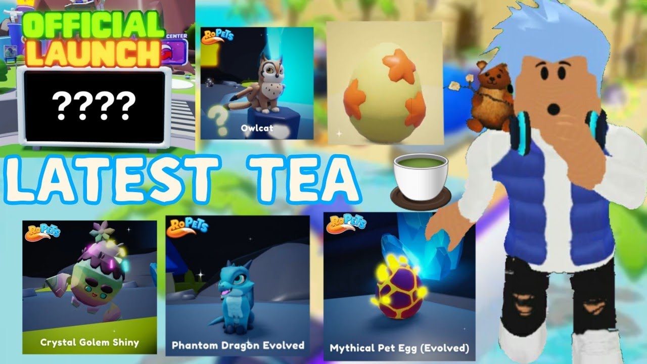 Latest Tea on Ropets Official Launch🍵||Ropets💘||ArbazEman♡