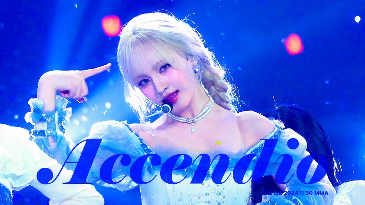 Accendio - IVE LIZ 아이브 리즈 241130 MMA - YouTube