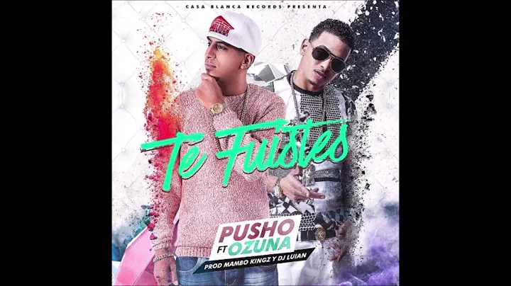 Te fuiste "Instrumental" Pusho ❌ Ozuna (Prod. by The Man)