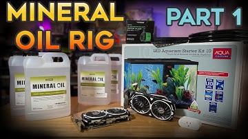 Mineral Oil Submerged GPU Crypto Mining Rig Build - Part 1
