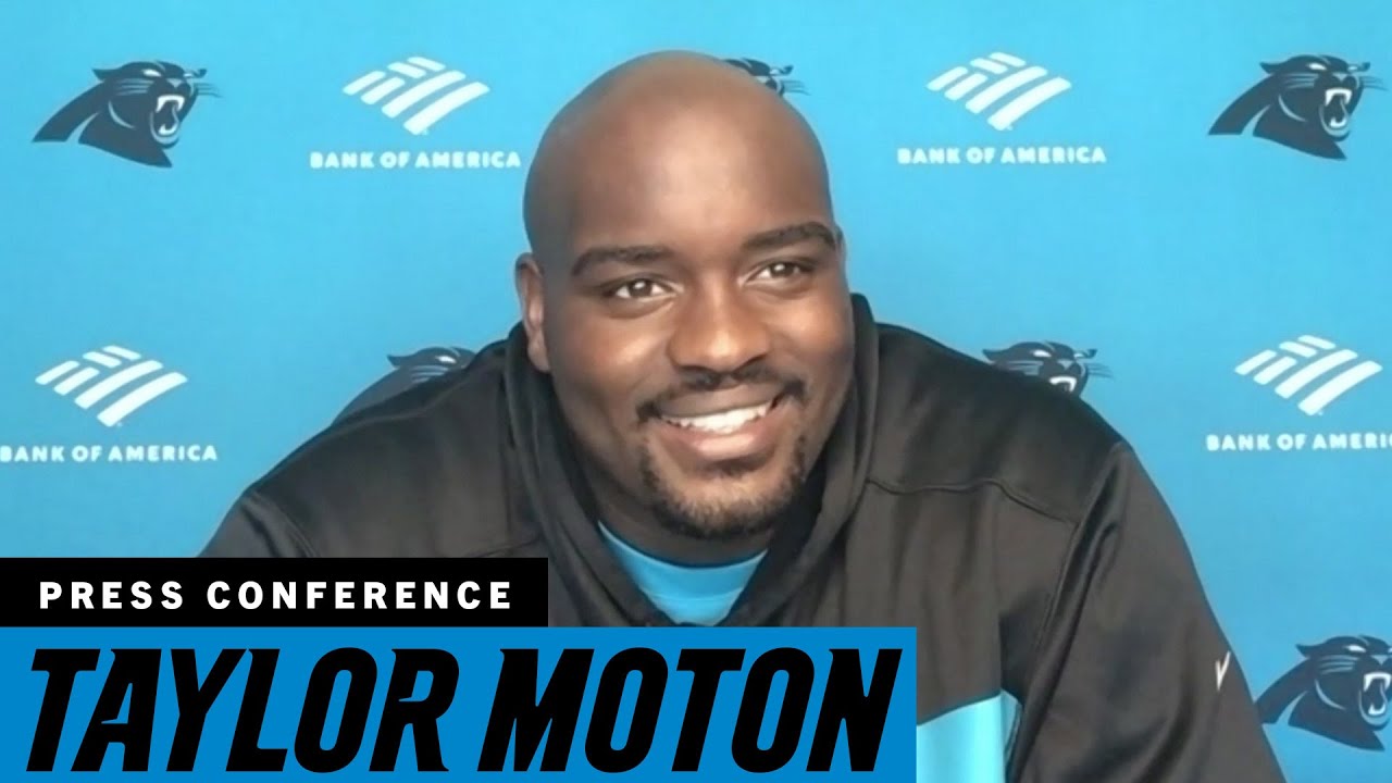 Taylor Moton ready for padded practices