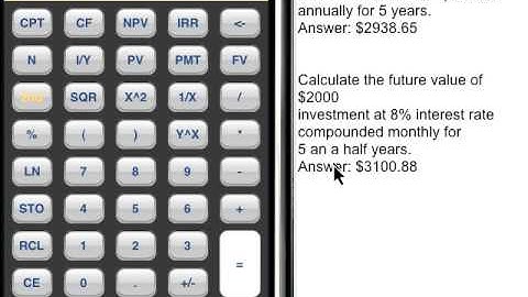 Calculate future value with compounded interest rate.