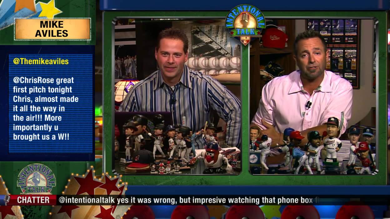 Chris Rose First Pitch at Progressive Field - YouTube