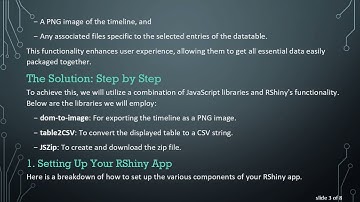 Creating a Download Button in RShiny to Gather Multiple Files into a Zip Archive