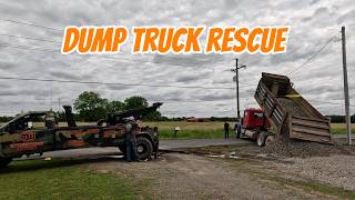 Did He get into the Power Lines!? Come with me as I Rescue a Dump truck that was Blocking the road!