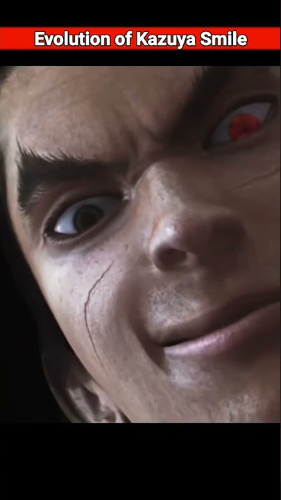 Kazuya Mishima Smile Evolution ||Tekken|| #shorts #youtubeshorts #tekken