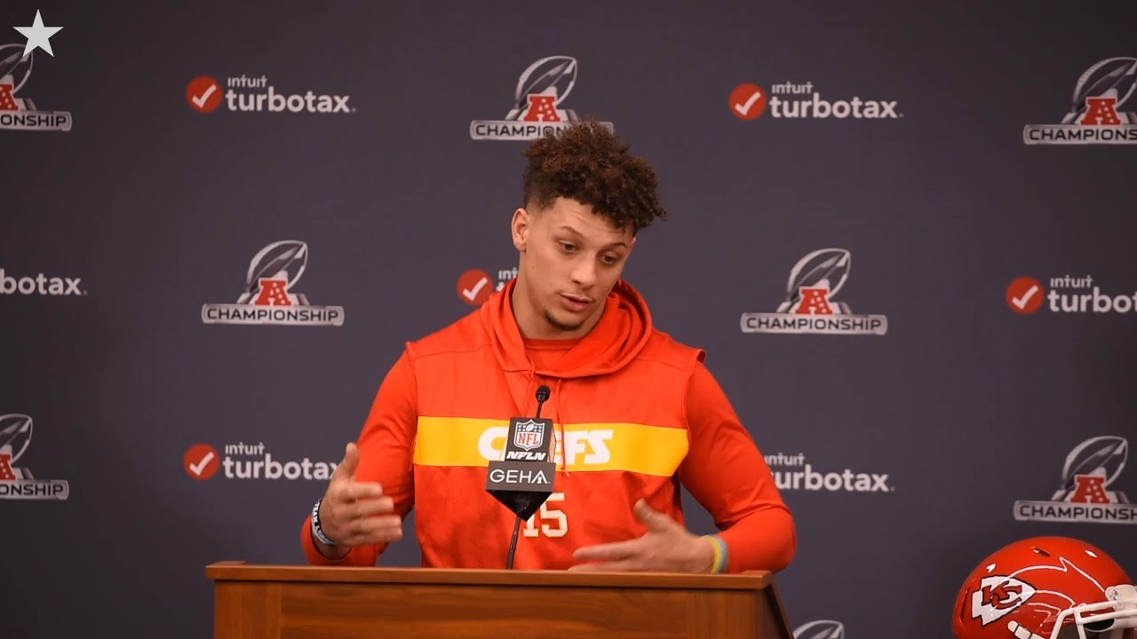 Chiefs' QB Patrick Mahomes looks to the AFC Championship against Titans - YouTube