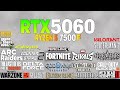 RTX 5060 + Ryzen 5 7500F - Test in 23 Games