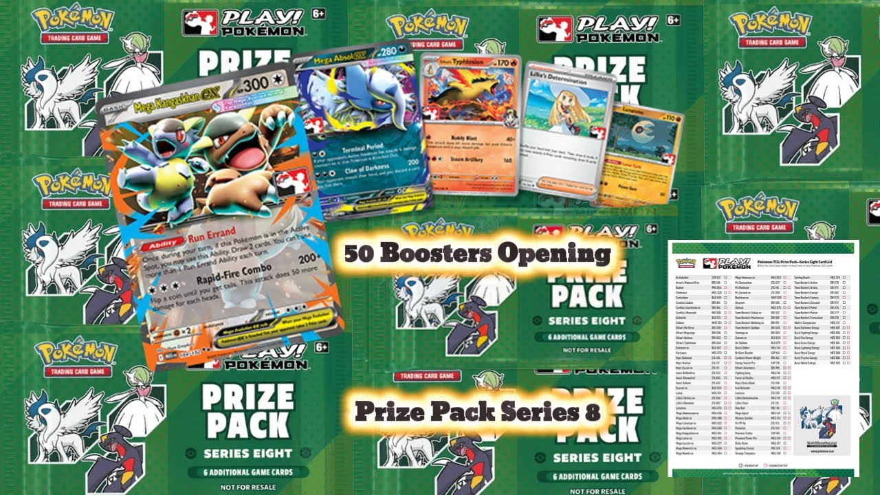 Prize Pack Series 8 Opening Part 1
