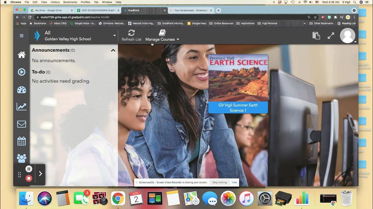 Adding Courses To GradPoint YouTube