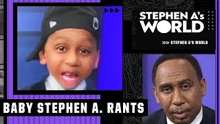 Baby Stephen A. calls Stephen A. a TRAITOR for DOUBTING his New York Knicks | Stephen A.'s World