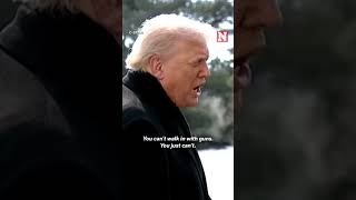 You Cant Walk In With Guns Trump On Alex Pretti Killing