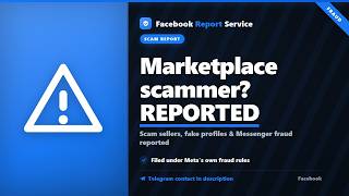 How to Report Facebook Scam Sellers [Marketplace & Messenger]