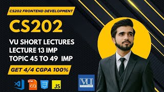 Celebrity CS202 Short Lecture 13 | Fundamental Of Frontend Development  | Midterm Lectures Wealth