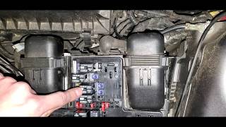 2014 Ford Fusion Starter Fuse & Relay, Fuel Pump Fuse & Relay Location