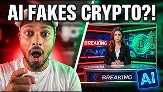 AI Made a FAKE Crypto Anchor... This Should Scare You | Google Veo  3.1