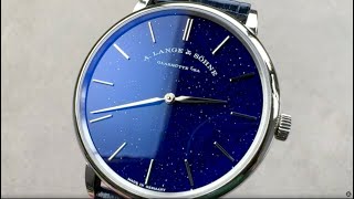 A. Lange & Sohne Saxonia Thin Copper Blue (205.086) Watch Review