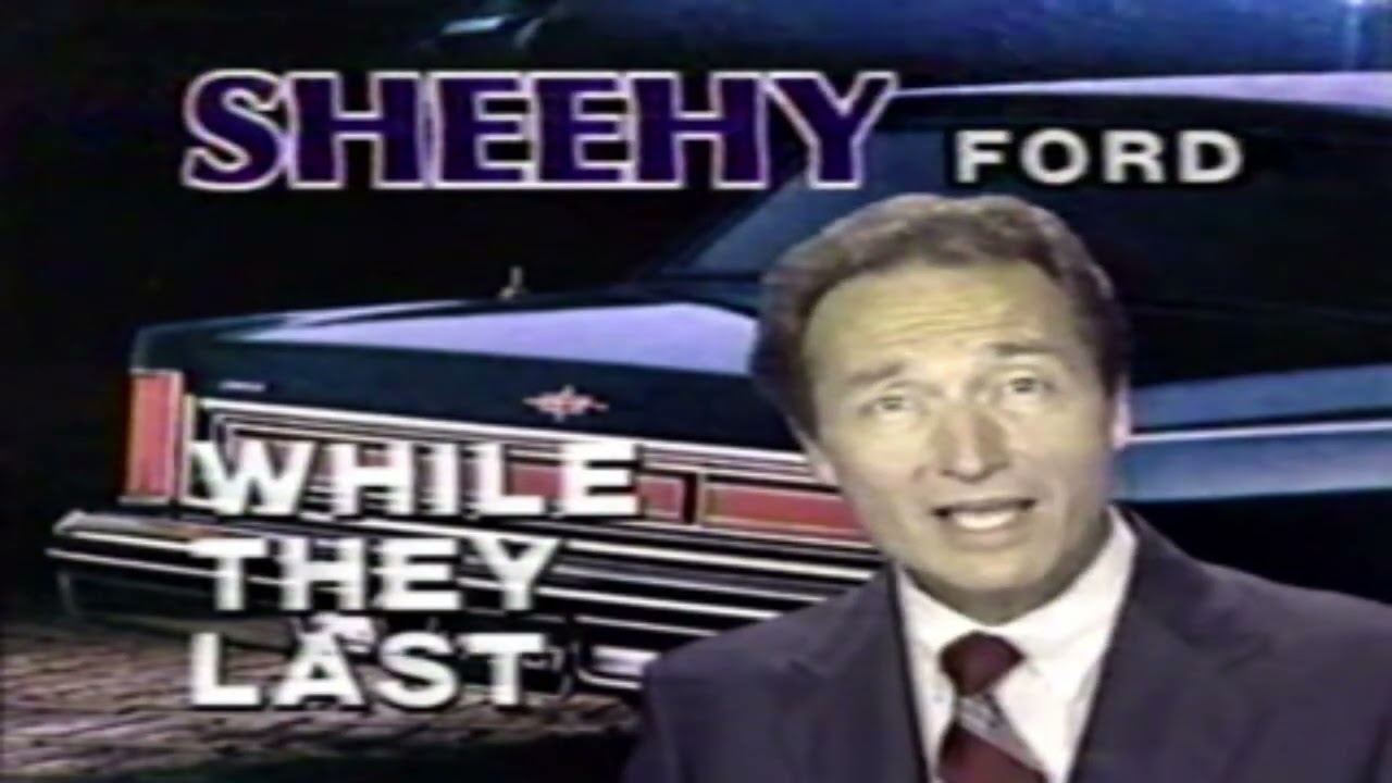 Retro Sheehy Ford Car Dealer Commercial 1985 North East Philadelphia Lincoln Town Car