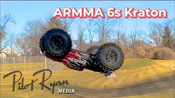 Arrma 6s Kraton Backyard Bash Style, Kickin