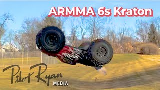 Arrma 6s Kraton Backyard Bash Style, Kickin' the Tires