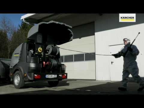 Prof  Industry HDS Trailer Facade cleaning