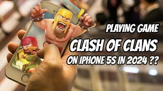 Can play clash of clans on iPhone 5s in 2024 ? screenshot 2