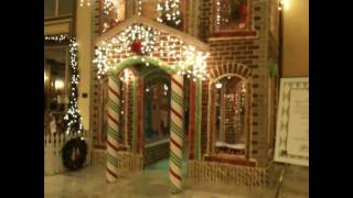 Two-story Gingerbread House at the Fairmont Hotel in San Francisco