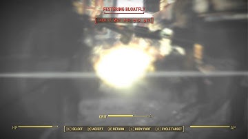Fallout 4 Nuke Explosion VATS Slow Motion