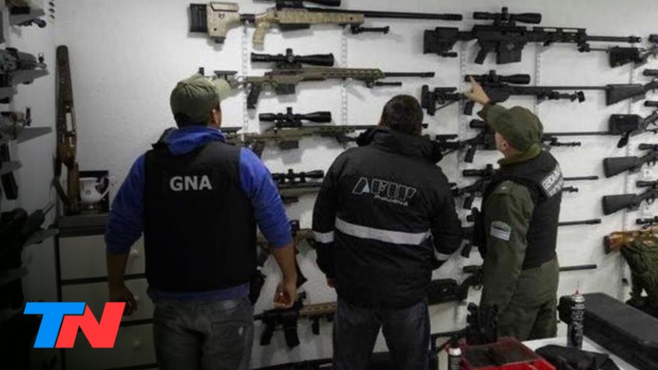 Secuestraron un arsenal: cayó una megabanda que traficaba miles de armas a grupos narco de Brasil