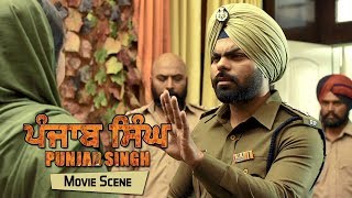 Sarthi K arrests Anita Devgan | Punjab Singh | Movie Scene | Latest Punjabi Movies 2018