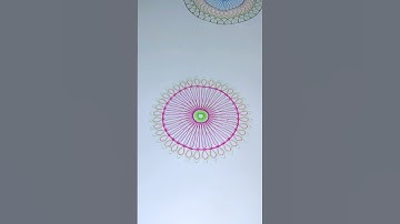 SpiroGraph Wonders  #satisfying #asmr #art #shorts #viral
