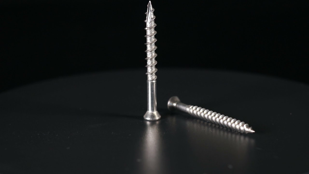 Stainless Steel Star Drive Chipboard Screws With 6 Nibs Decking